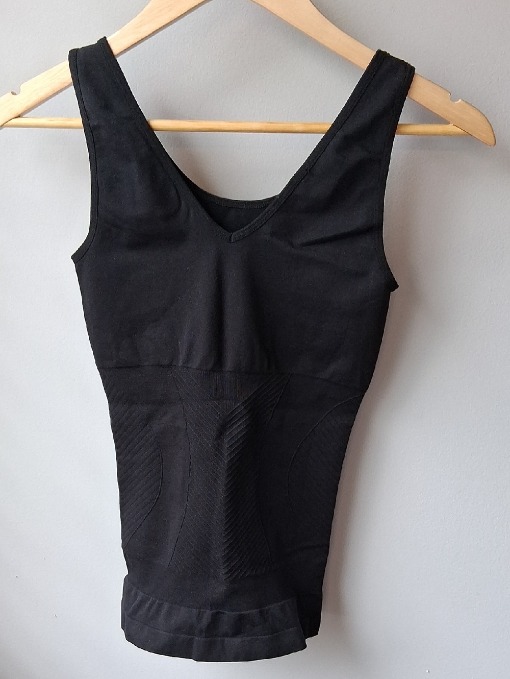 Nautica Black Stretch Tank Top